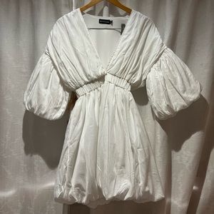 Pretty Little Thing Puff Sleeve Dress